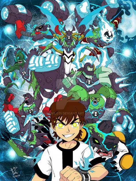 Ben 10 Omni Enchanted Aliens By Henil031 On Deviantart Ben 10 Ben