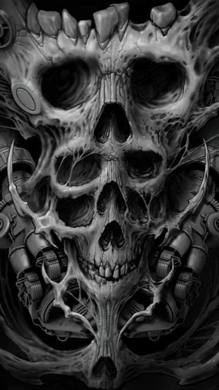 Caveiras Inspiração Kinaue Eredia Beato Skull Art Tattoo Skull
