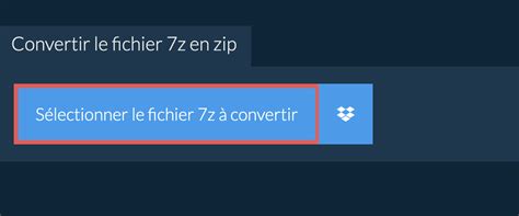 Convertir 7z En Fichier Zip En Ligne Pas De Limites Ezyzip
