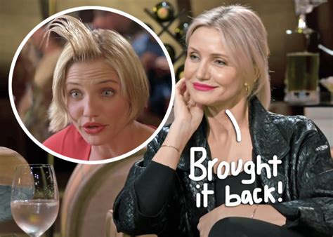 Omg Cameron Diaz Recreated Classic Theres Something About Mary Hair