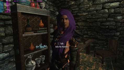 Purple Hair On Some Female Npcs Which Mod Could Cause This R