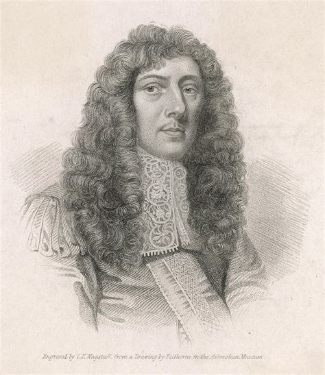 John Aubrey Writer And Antiquary Drawing By Mary Evans Picture Library