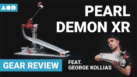 The NEW Pearl DEMON XR Incl George Kollias Interview And Performance Drum Gear Review