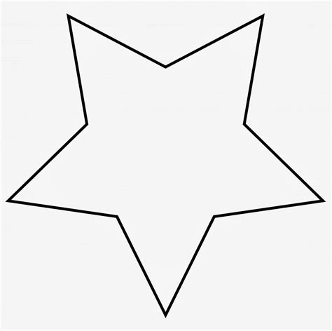 Printable Star Pattern Template Clipart Best