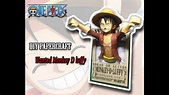 DIY Papercraft One Piece - Wanted Monkey D Luffy - YouTube