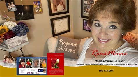 Life Is A T ~ Excerpt From Renémarie Stroke Of Luck Tv Show~ July 24 2022 ~ 1000 Am Youtube