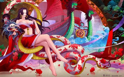 One Piece New World Boa Hancock Wallpapers Wallpaper Cave