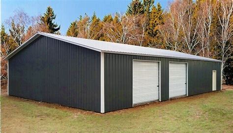 40x60 Metal Building 40x60 Steel Garage Below Zero