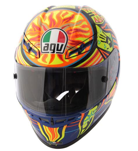 Motogp World Agv Gp Tech Rossi Helmet 5 Continents