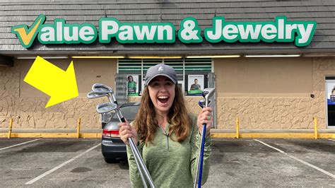 Pawn Shop Golf Challenge Husband Vs Wife Youtube
