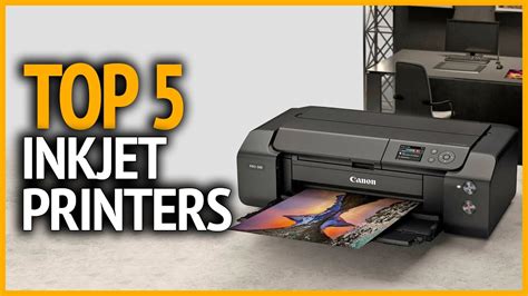 Best Inkjet Printers 2023 Top 5 Best Inkjet Printer For Home And Office Youtube