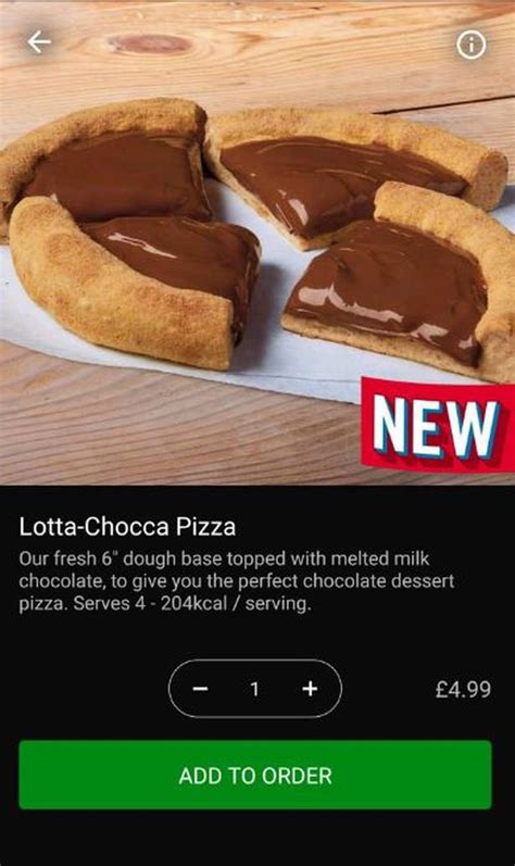 Domino S Is Launching A Chocolate Pizza And This Is How You Can Claim A £15 Free Spend To Try It