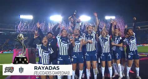 Las Rayadas se proclaman campeonas del Grita México GEDECU