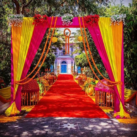 26 Entrance Decoration Ideas For Indian Wedding Amazing Concept