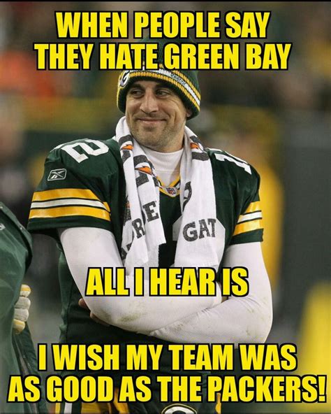 Someone saying something funny on twitter/tumblr/reddit/etc. Pin by Stephanie Hady on Packer Backer | Green bay packers ...