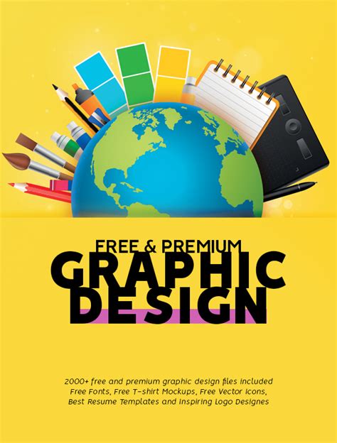 2000 Best Free And Premium Graphic Design Resources Fonts Graphic