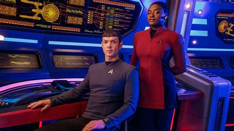 Star Trek Strange New Worlds The First Time Uhura Spock And Kirk