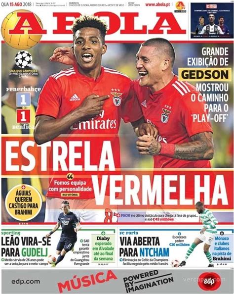 Livestreaming24.online search only the best online streams for you. Capa - A Bola | Sporting, Benfica sporting, Sport lisboa e ...