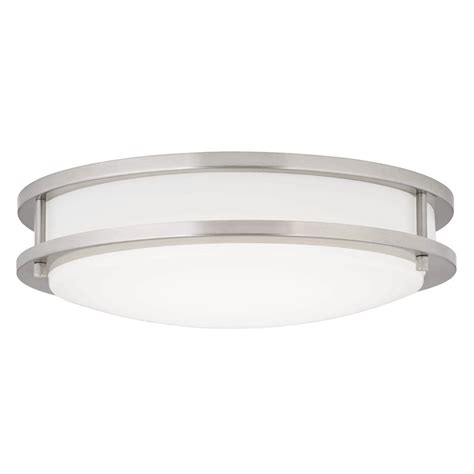 18'' modern led ceiling light flush mount ceiling light fixtures lighting ultra thin square led ceiling lamp for home kitchen bathroom bedroom living room exterior house porch. LED Flush Ceiling Light Satin Nickel 14-Inch | 3014-90-09 T16 | Destination Lighting