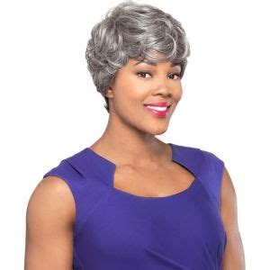 Foxy Silver Synthetic Wig Bee