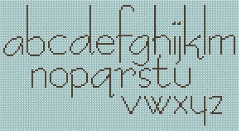 Discover thousands of more patterns to print online. cross stitch alphabet free printable | alphabet letter ...
