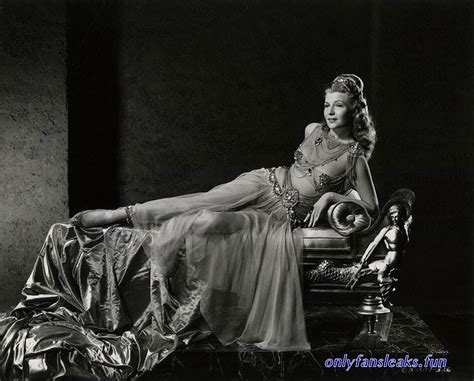 Rita Hayworth Nude Onlyfans Leaks