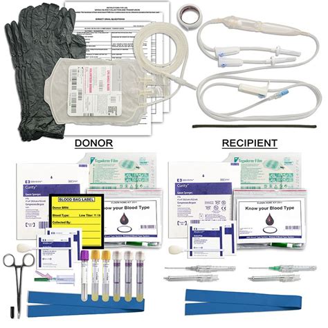 Chinook Medical Gear Inc Whole Blood Collection And Transfusion Kit