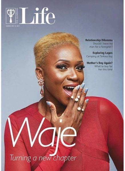 Waje Covers Guardian Life Magazines Latest Issue