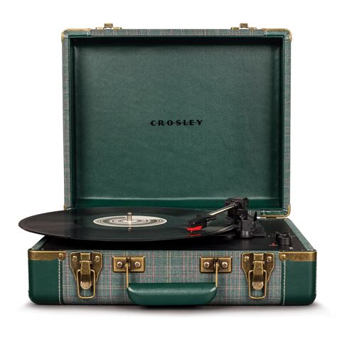 The turntable is not automatic. Crosley Executive Portable USB Turntable in Pine ...