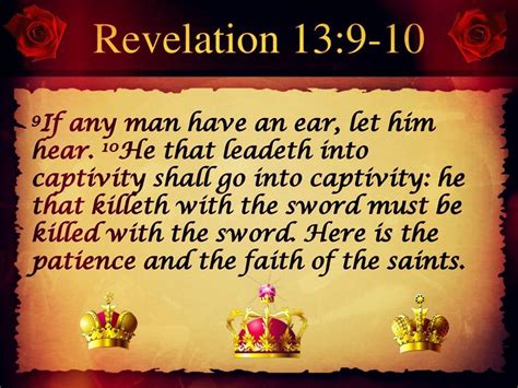 Revelation 139 10 Revelation 13 Revelation Bible Bible Study Scripture