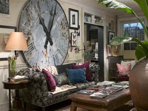 Bohemian Style Interior Design Elements Office Vintage Private Style