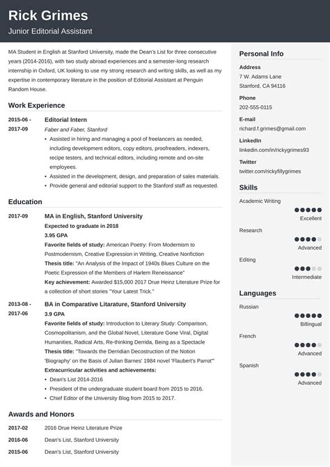 Impress your future employer and get invited to any job interview. 500+ Good Resume Examples That Get Jobs in 2021 (Free)