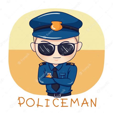 Premium Vector Policeman