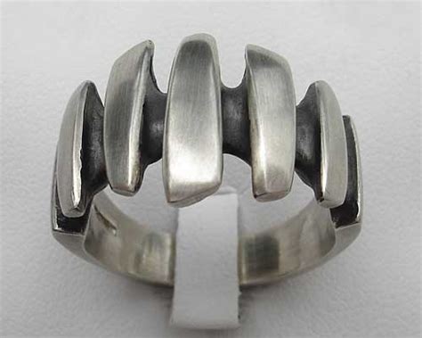 Unique Sterling Silver Mens Ring Love2have In The Uk