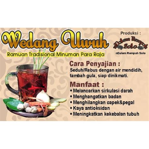 Jual Pcs Wedang Uwuh Secang Wedang Rempah Tradisional Shopee Indonesia