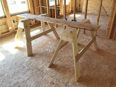 How To Build A Sawhorse