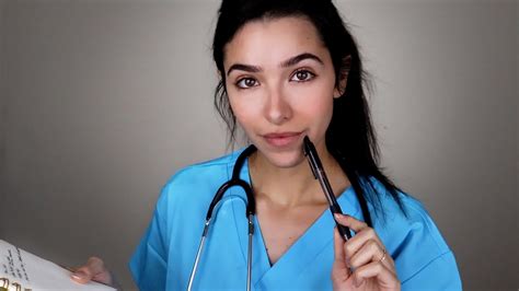 asmr new nurse takes care of you youtube