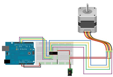 How To Connect Stepper Motor Arduino Mega
