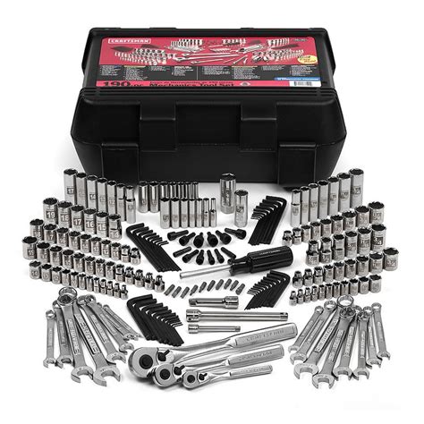Craftsman 190 Pc Mechanics Tool Set With Easy To Read Sockets