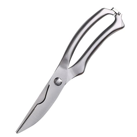 Stainless Steel Heavy Duty Kitchen Scissors Sharp Cut Any Bone And Meat