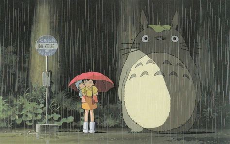 Anime Mon Voisin Totoro Hd Fond Décran