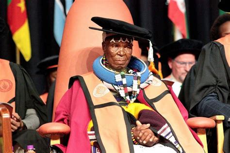 Esther Mahlangu Honoured For Creating Unique Cultural Pieces Now Dr