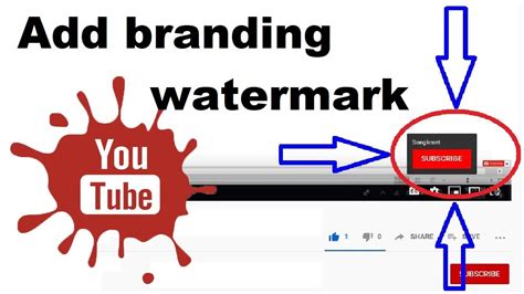 How To Add A Branding Watermark To Videos On Youtube Youtube