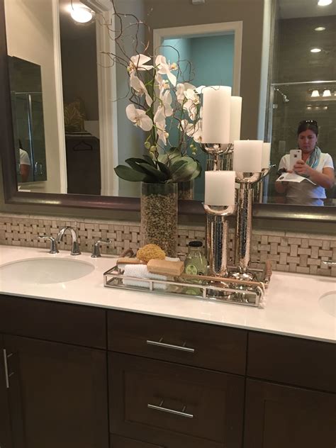 A countertop basin is a stylish sink that sits on top of a bathroom unit. #masterbathroombathtubs | Bathroom counter decor, Bathroom ...