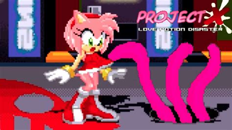Amy Sonic Vs Tentacle Monster Project X Love Potion Disaster Pc Gameplay Zeta Team