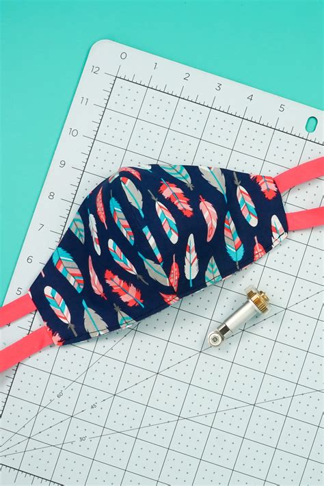 Use a lighter to lightly burn the ends of the elastic cord to prevent it from. Fitted Mask SVG Pattern for Cricut Maker - Hey, Let's Make Stuff