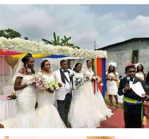 ai taleabiamo tittletattle gabonese man marries four women at the same time