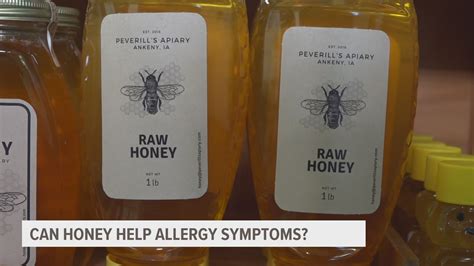 does eating local honey help with spring allergies