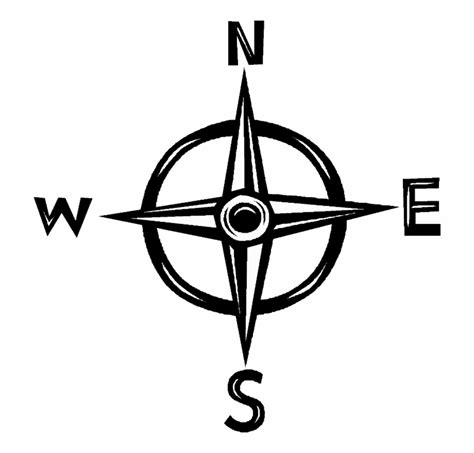 News is not an acronym of north east south west, as though information from all quarters of the compass. that false etymology goes back at least to 1640, when it was a joke. Compass East West North South Logo - Clip Art Library