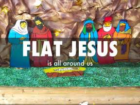 Copy Of Flat Jesus By Nadia Robichaud